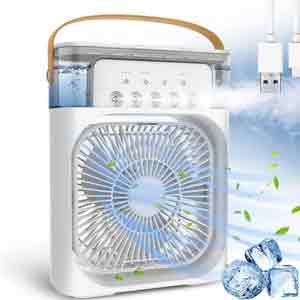 21-Rechargeable Air Cooling Fan