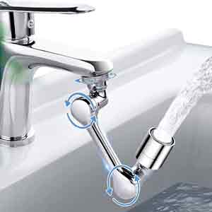 45-Rotatable Faucet Extender
