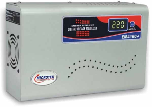Microtek EM4160+ Automatic Voltage Stabilizer for AC