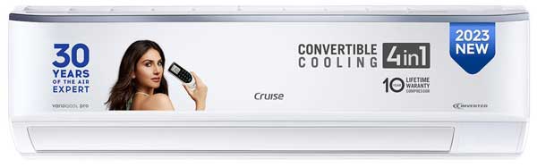 Cruise 1.5 Ton 5 Star Inverter Split AC